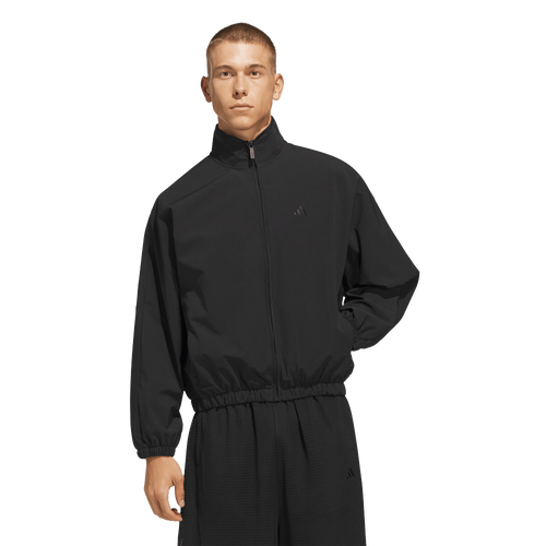  - adidas Basketball Woven Track Jacket - Black