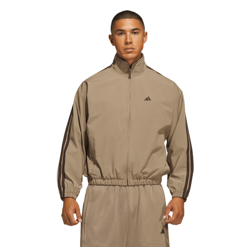 adidas Basketball Woven Track Jacket - Adidas Khaki