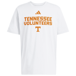 Men's - adidas College Wordmark Short Sleeve T-Shirt - White