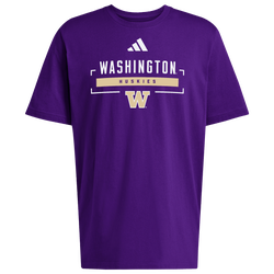 Men's - adidas University of Washington Fresh T-Shirt - Purple