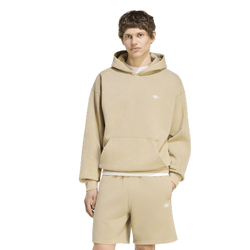 Men's - adidas Originals Trefoil Essentials Washed Loose Hoodie - Khaki