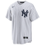 Nike Yankees Replica Team Jersey - Men's White/White