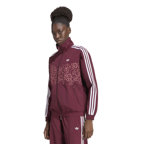 adidas Originals Firebird Classic Loose Track Top - adidas Maroon