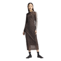 adidas Snake Print Maxi Dress - Adidas Black/Brown