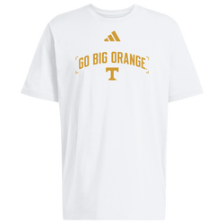 Men's - adidas College Slogan Short Sleeve T-Shirt - White
