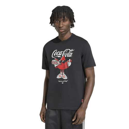  - adidas Coca-Cola Treffie T-Shirt - Black/Red