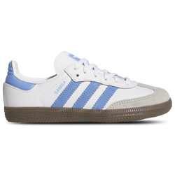 Boys' Preschool - adidas Originals Samba - Footwear White/Blue Fusion/Gum