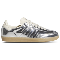 Women's - adidas Originals Samba OG - Silver/White