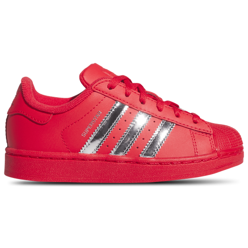 - adidas Originals Superstar II - Pure Ruby/Silver Metallic