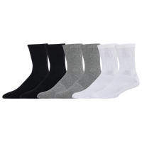 LCKR 6-Pack Athletic Half Cushion Crew Socks