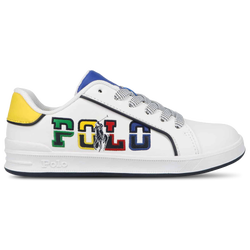 Girls' Preschool - Polo Heritage Court III Graphic - White/Multi