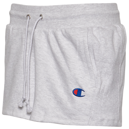 

Champion Womens Champion Reverse Weave Shorts - Womens Silver Grey Size S