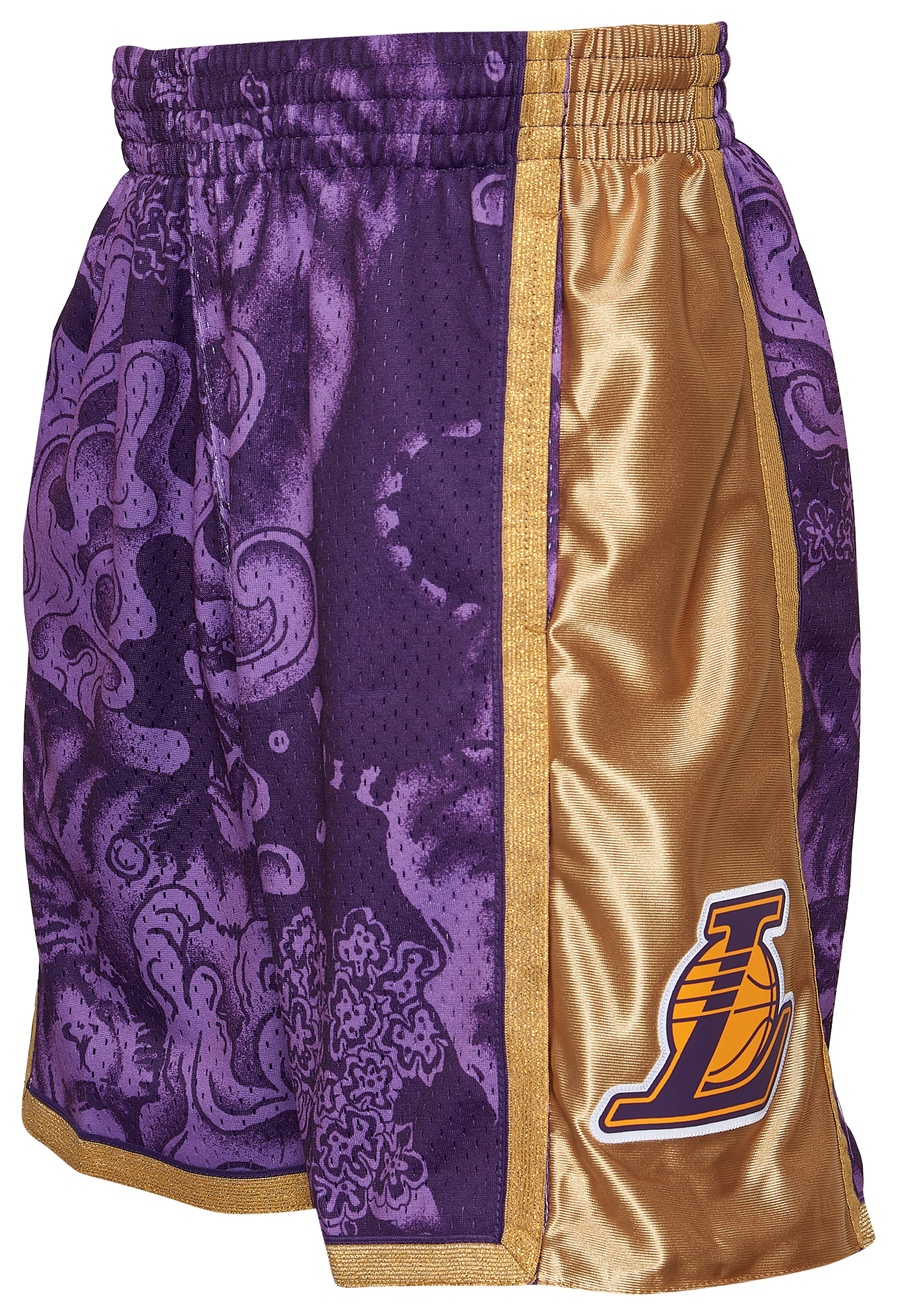  MITCHELL & NESS NBA CNY 4.0 Shooting Shirt LA Lakers (M) Purple  : Sports & Outdoors