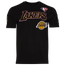 Pro Standard Lakers Team Logo T-Shirt - Men's Black/Yellow