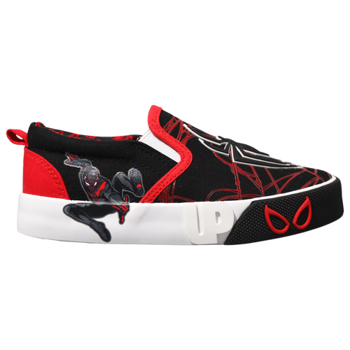 Ground Up Kids' Boys  Spiderman Low In Red/black/white