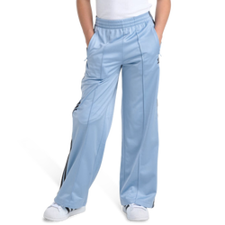 Girls' Grade School - adidas Originals Wide Firebird Pants - Navy/Ash Blue