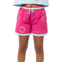 Women's - BHL x Carla Cortijo Nada Es Imposible Woven Shorts - Pink/Pink