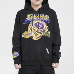 Men's - Pro Standard Lakers Champ Ring Pullover - Black/Black