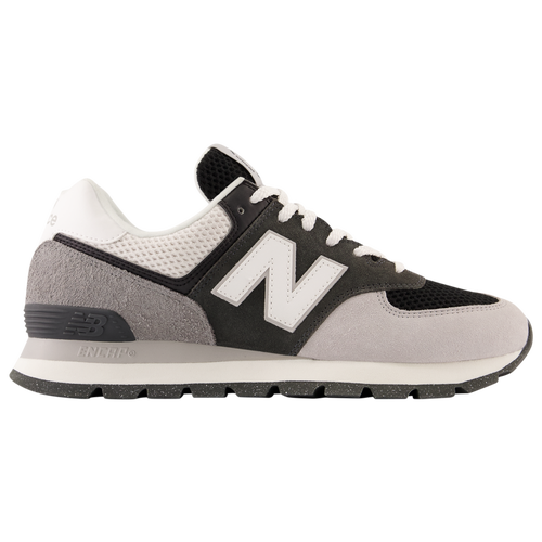 

New Balance Mens New Balance 574 - Mens Shoes Black/Grey Size 12.0