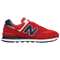 Men's - New Balance 574 - Red/Navy/White