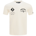 Pro Standard White Sox Wavy Pro Drop Shoulder FC T-Shirt - Pro Standard Eggshell