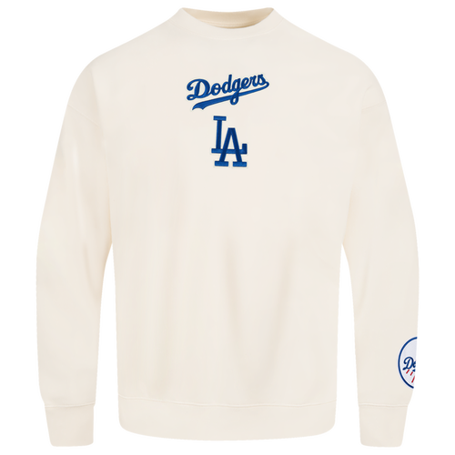 Pro Standard LOS ANGELES DODGERS SWEATSHIRT - Pro Standard Eggshell
