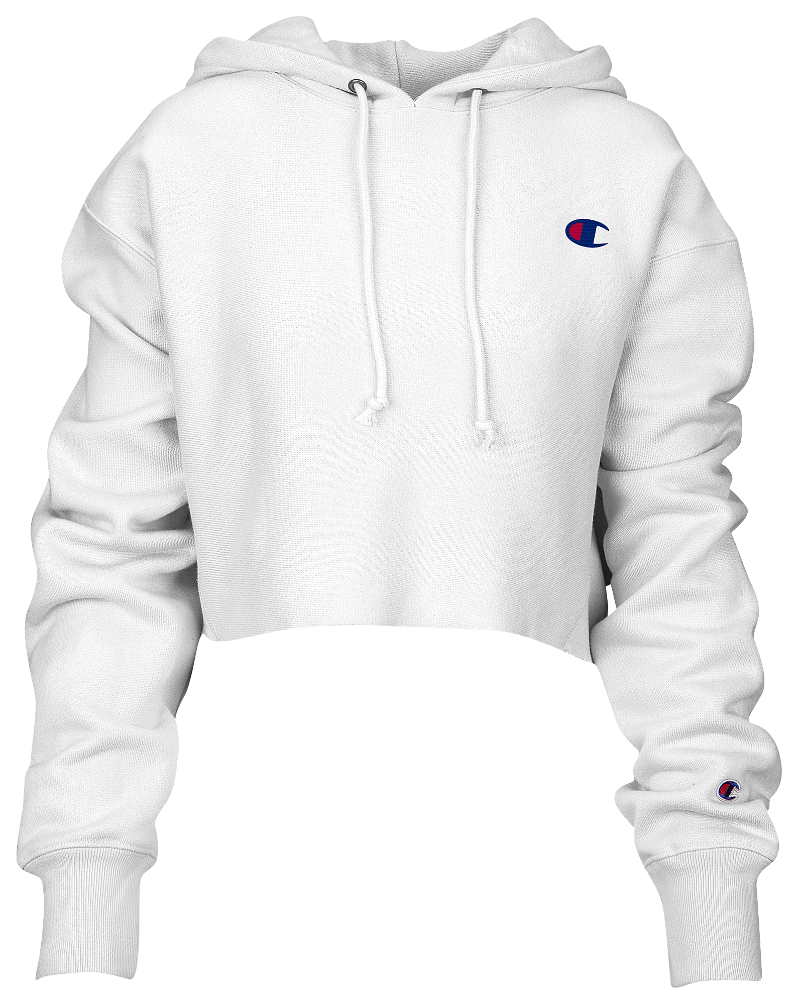 champion cut off hoodie