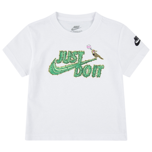 

Boys Nike Nike Graphic Icon T-Shirt - Boys' Toddler White/White Size 4T