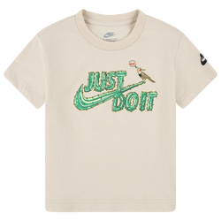 Boys' Toddler - Nike Graphic Icon T-Shirt - Sanddrift/Brown