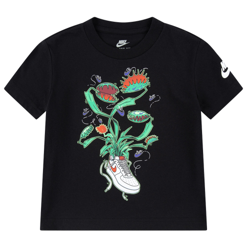 

Boys Nike Nike Graphic T-Shirt - Boys' Toddler Black/Black Size 2T