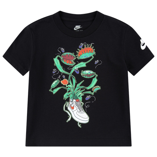 

Nike Boys Nike Graphic T-Shirt - Boys' Toddler Black/Black Size 3T