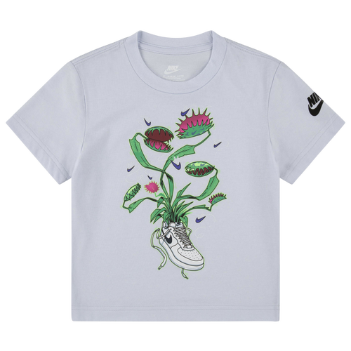 

Boys Nike Nike Graphic T-Shirt - Boys' Toddler Grey/Grey Size 4T