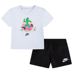 Boys' Infant - Nike Grow For It Shorts Set - Black/Black