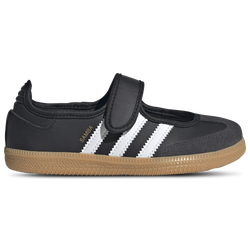 Girls' Preschool - adidas Originals Samba Jane - Core Black/Footwear White