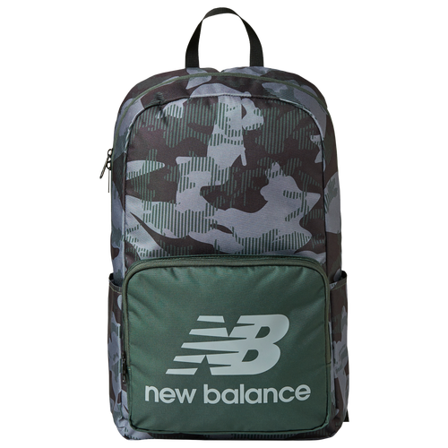 

New Balance New Balance Kids Printed Backpack - Adult Green/Black Size One Size