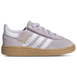 Boys' Toddler - adidas Originals Handball Spezial - Footwear White/Ice Lavender/Gum