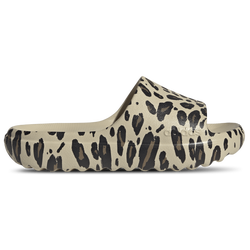 Boys' Grade School - adidas adilette Lumia - Khaki/Crystal Linen/Core Black