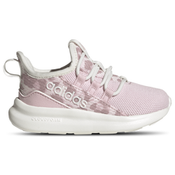 Boys' Toddler - adidas Lite Racer Adapt 8.0 Elastic Lace - Core White/Distilled Pink/Clear Pink