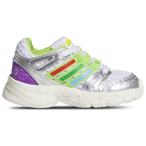  - adidas Originals Control 5 - Silver Mtlc/Solar Slime Ftwr White