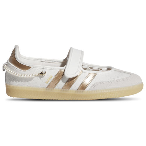  - adidas Samba Jane - Crystal White/Acid Orange