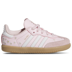 Boys' Toddler - adidas Originals Samba - Clear Pink/Gum/Footwear White