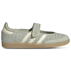 Women's - adidas Originals Samba Jane - Halo Green/Warm Vanilla/Gold Met