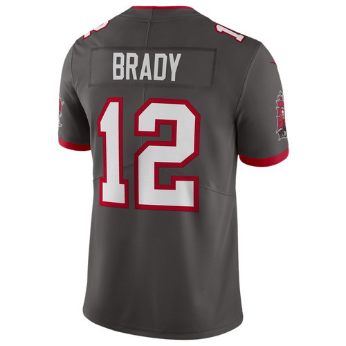 

Nike Mens Tom Brady Nike Buccaneers Vapor Limited Jersey - Mens Pewter Size L