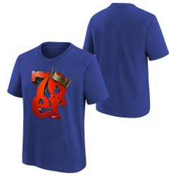 Boys' Grade School - Nike LeBron Crown T-Shirt - Rush Blue