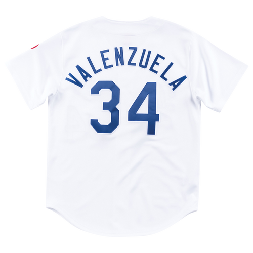 I just got a Valenzuela jersey from Mitchell and Ness. One of the most  beautiful jerseys I have ever worn. : r/Dodgers
