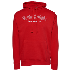 Men's - Love Affair LA Logo Hoodie - Red/White