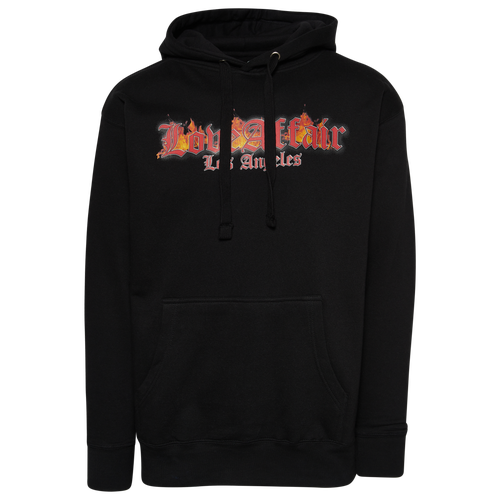 

Love Affair LA Mens Love Affair LA Logo Hoodie - Mens Black/Red Size S