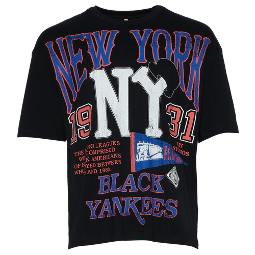 

BY KIY Mens BY KIY Black Yankees NLBM T-Shirt - Mens Multi/Multi Size L