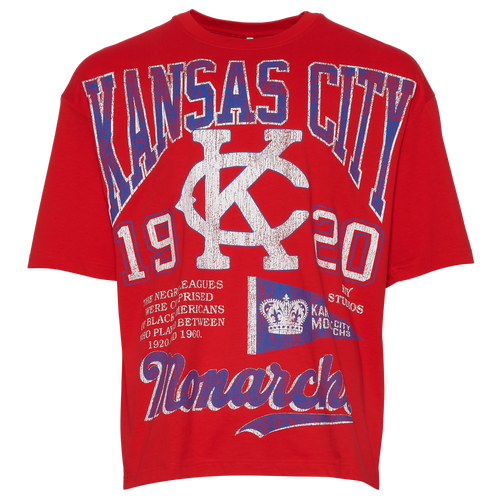 

BY KIY Mens BY KIY Kansas City Monarchs NLBM T-Shirt - Mens Multi/Multi Size L