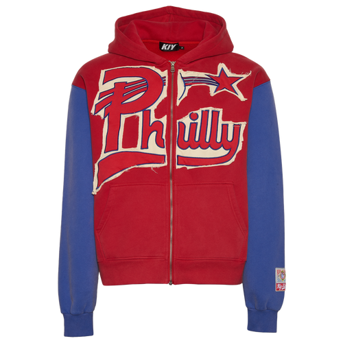 - BY KIY NLBM Philly Hoodie - Red/Multi